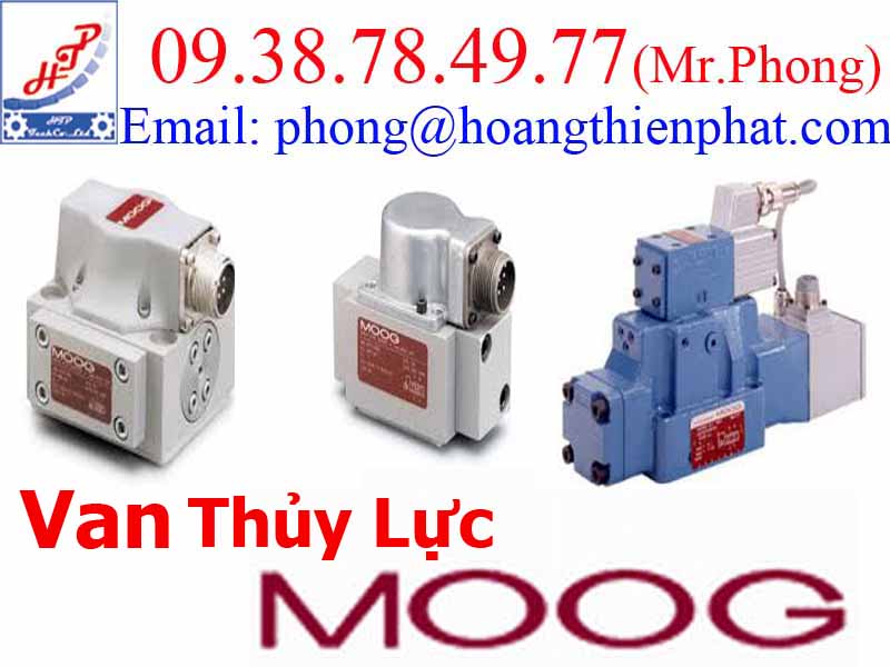 Đại lý Moog tại Việt Nam - Van thủy lực Moog , Van điện từ Moog