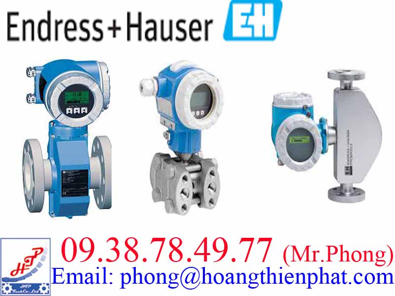 Đồng hồ đo lưu lượng Endress Hauser